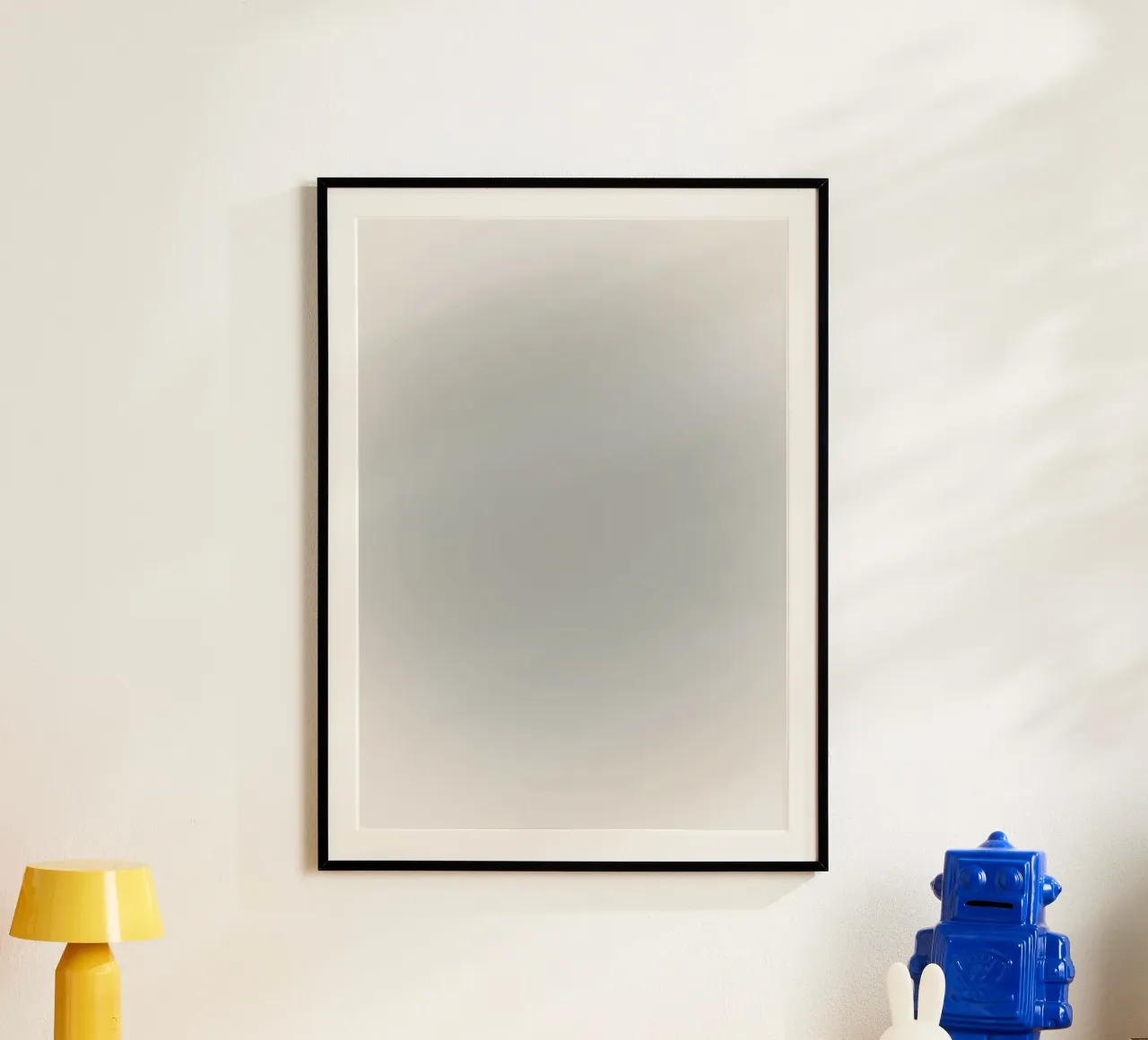 Soft Grey Gradient - Calming Minimalist Abstract Print hahnemühle by NorwesClub