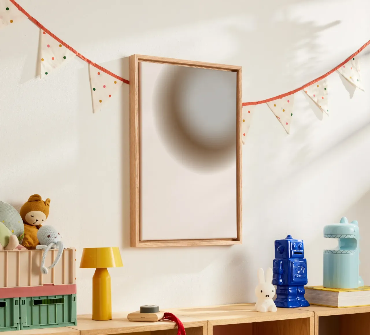 Muted Grey Orb - Abstract Minimalist Gradient Print canvas by NorwesClub