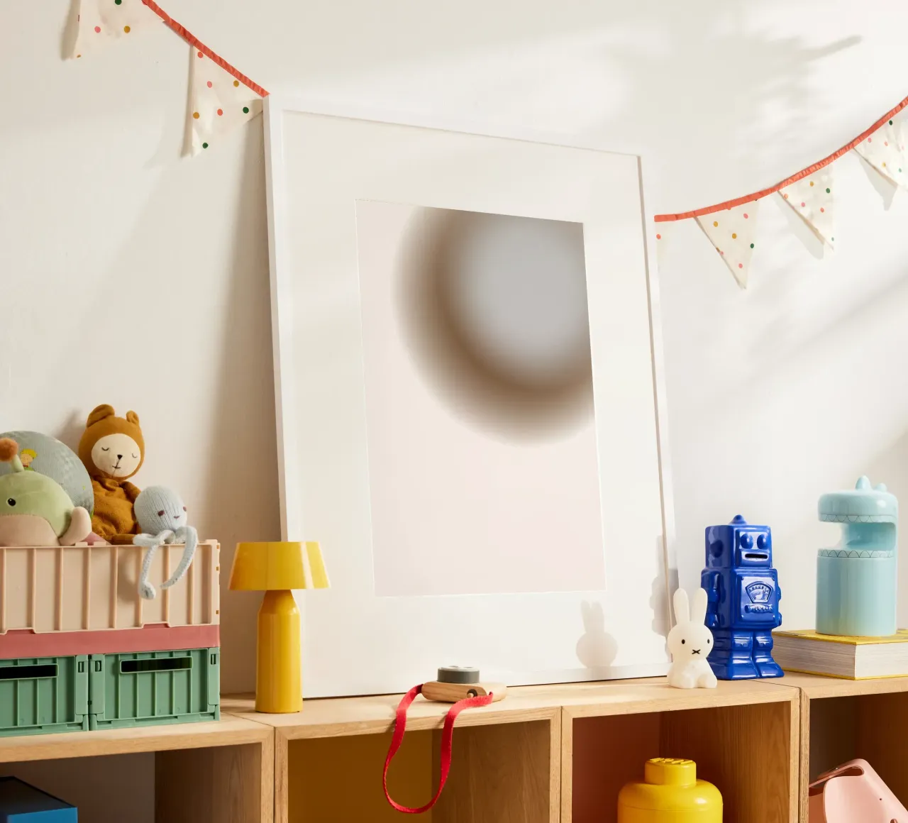 Muted Grey Orb - Abstract Minimalist Gradient Print hahnemühle by NorwesClub