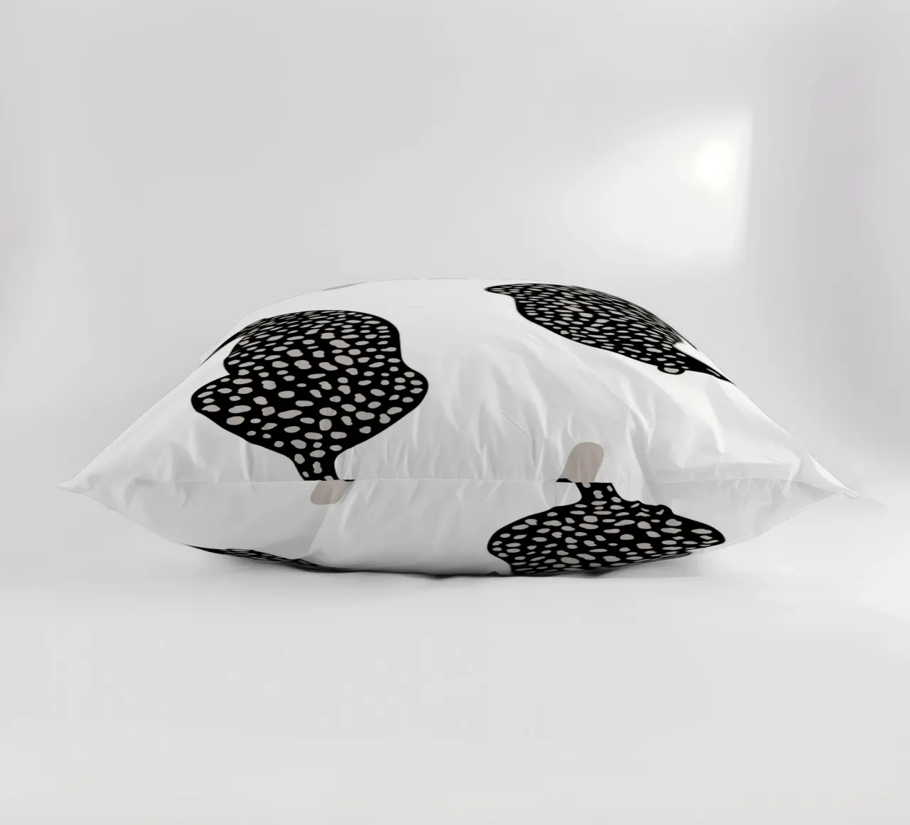 Leopardi maculati astratti - Stampa animale boho minimalista cuscino da NorwesClub