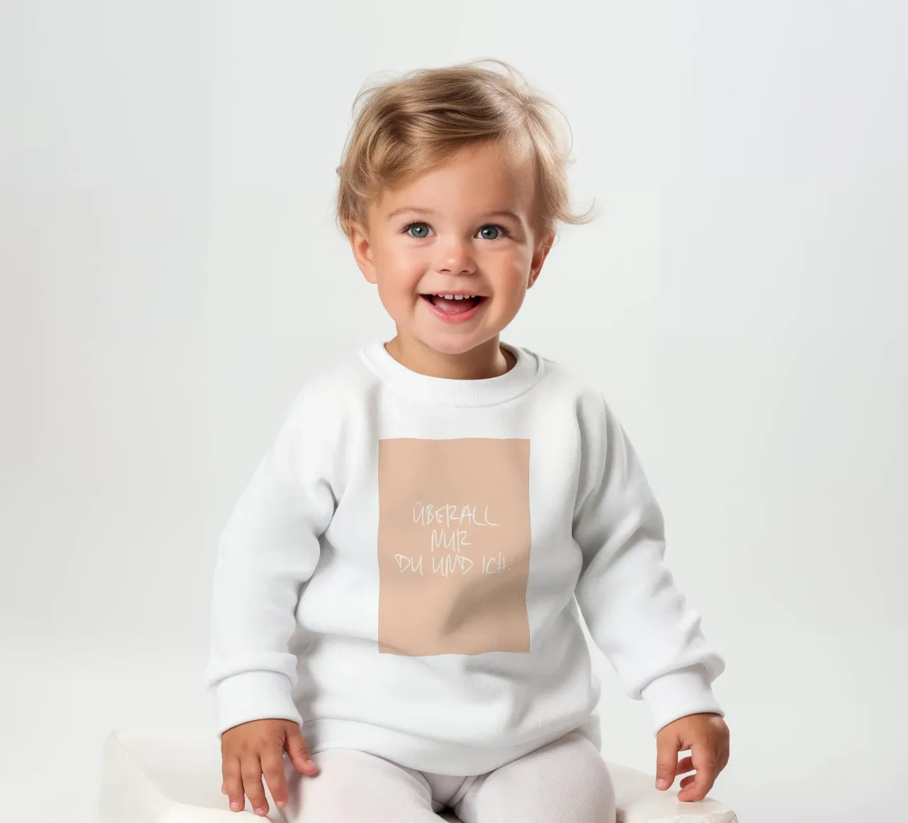Überall nur du und ich. felpa neonato da FRICKE DESIGN