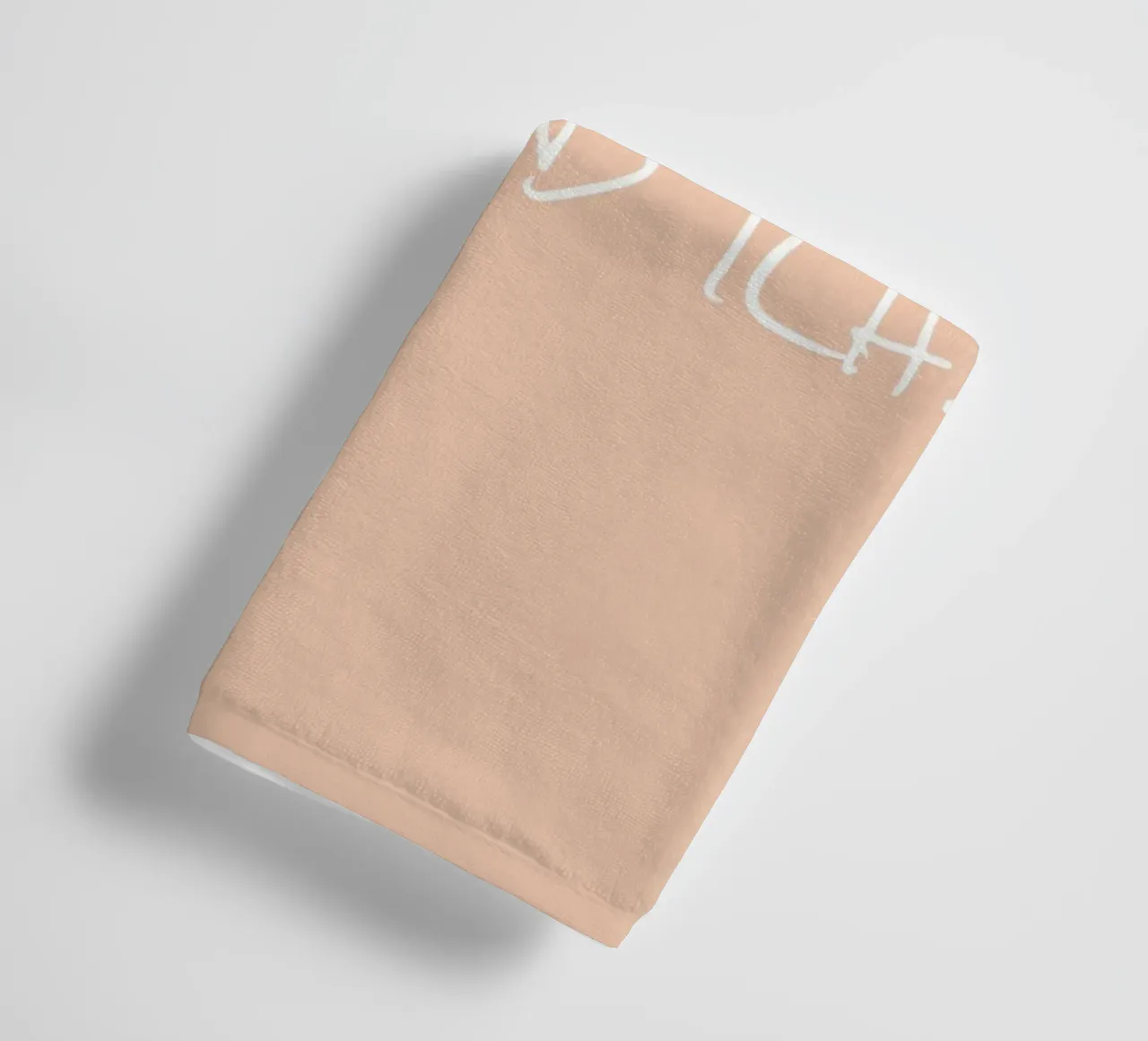 Überall nur du und ich. towel by FRICKE DESIGN