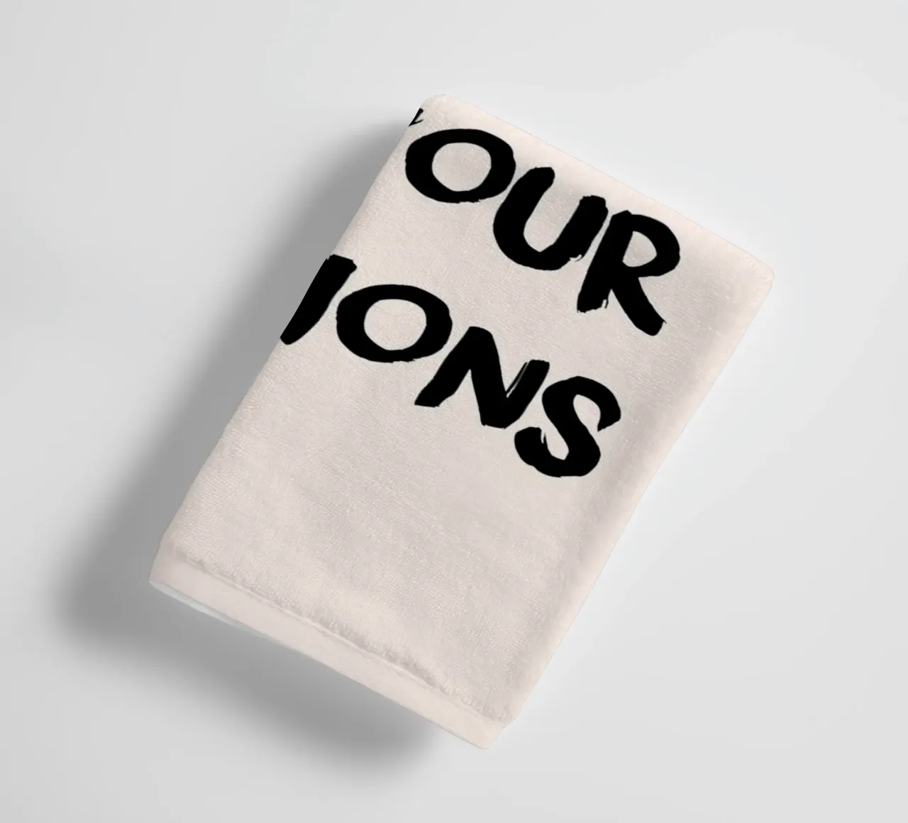 Stop Apologizing - Empowering Emotions Print towel by NorwesClub
