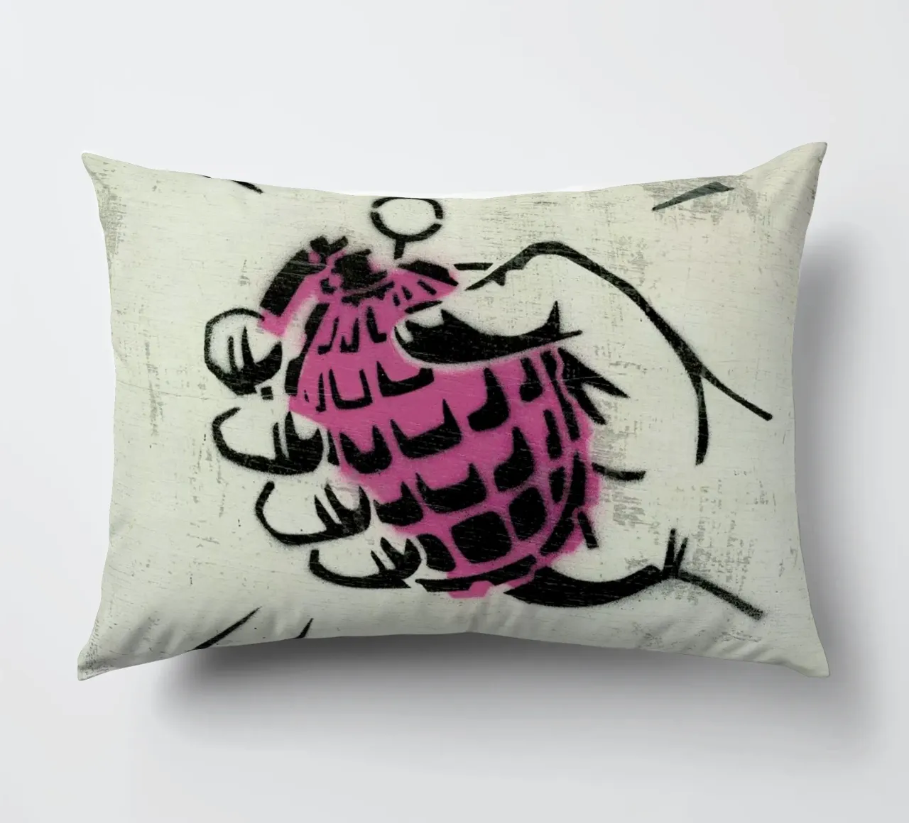 Hand Grenade cuscino da Andy Bridge