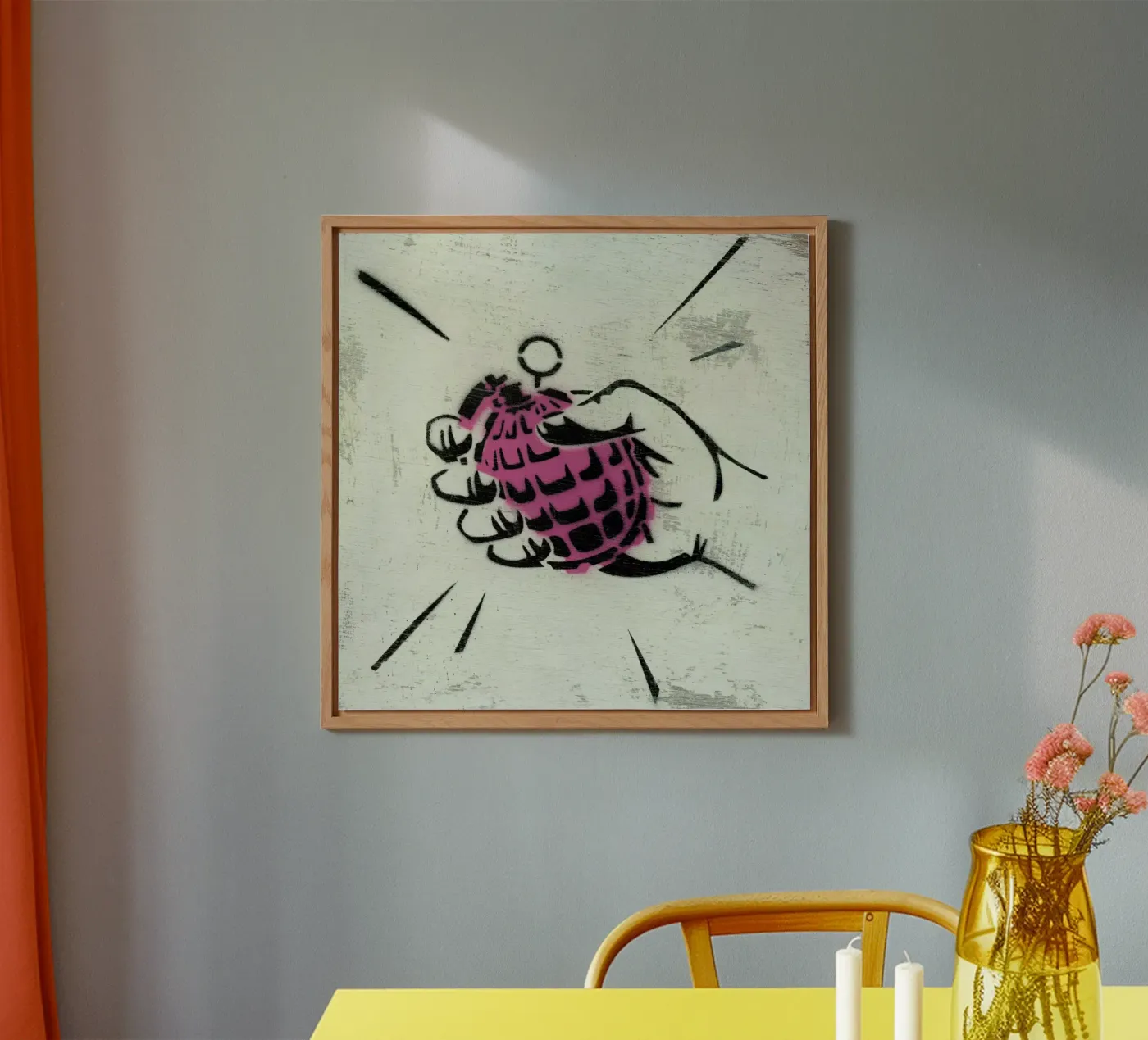 Hand Grenade pannello forex da Andy Bridge