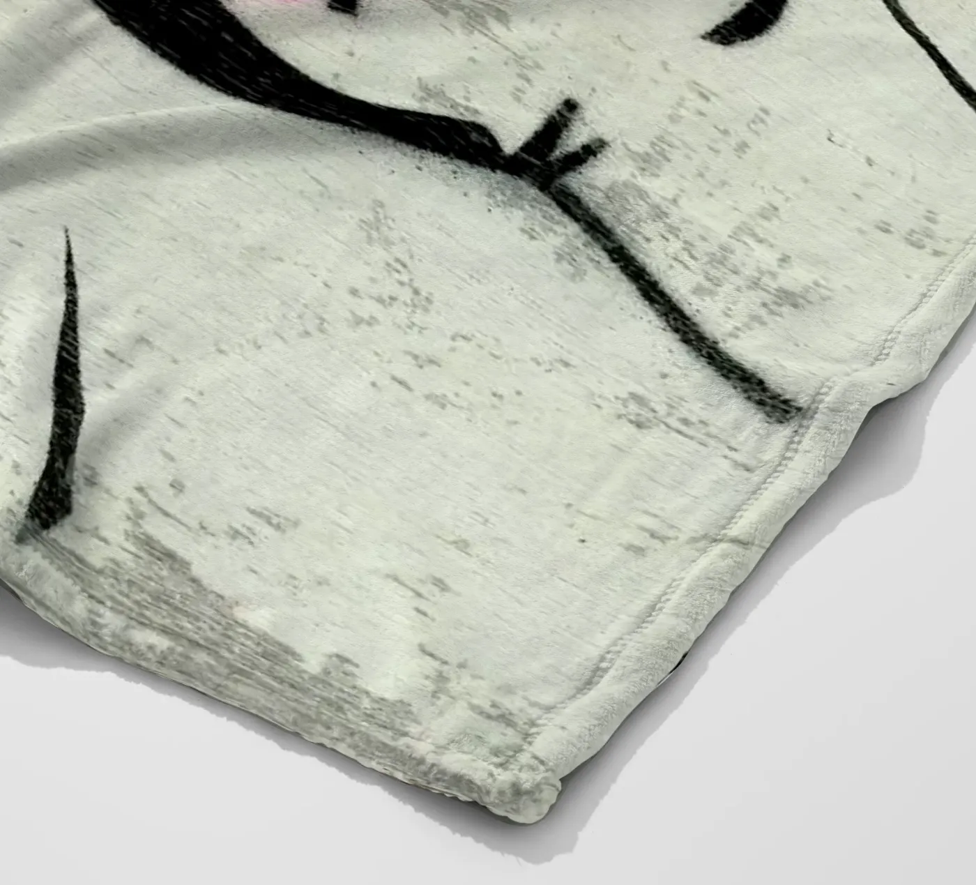 Hand Grenade fleece blanket by Andy Bridge