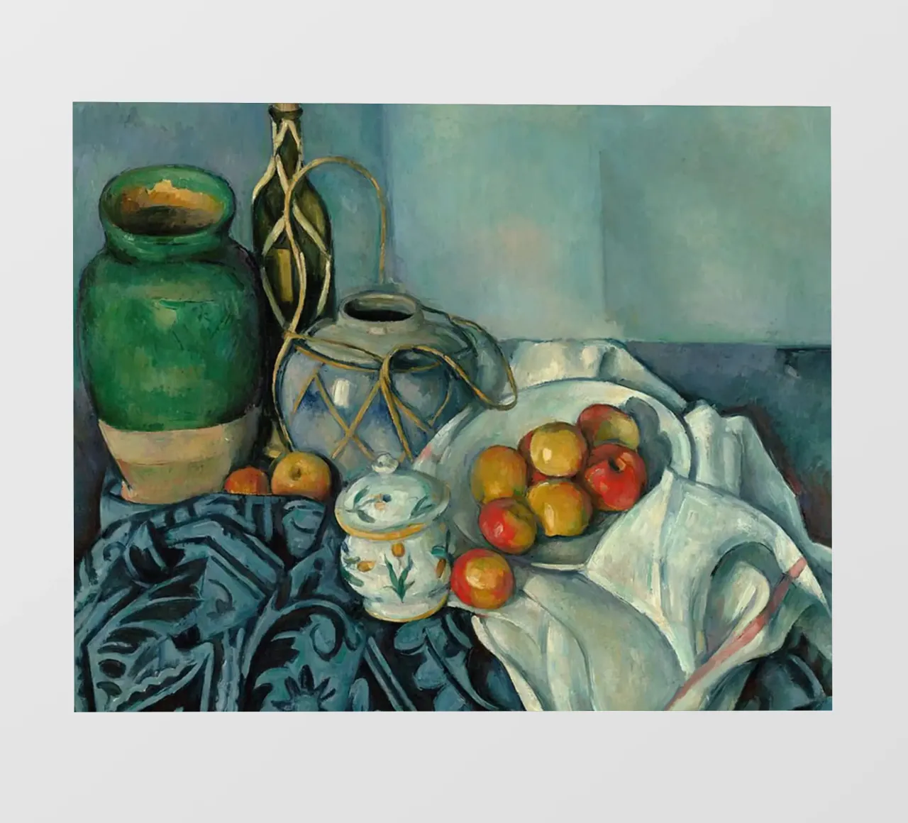 Paul Cezanne Fruit On The Table photo wallpaper by WESHH STORE