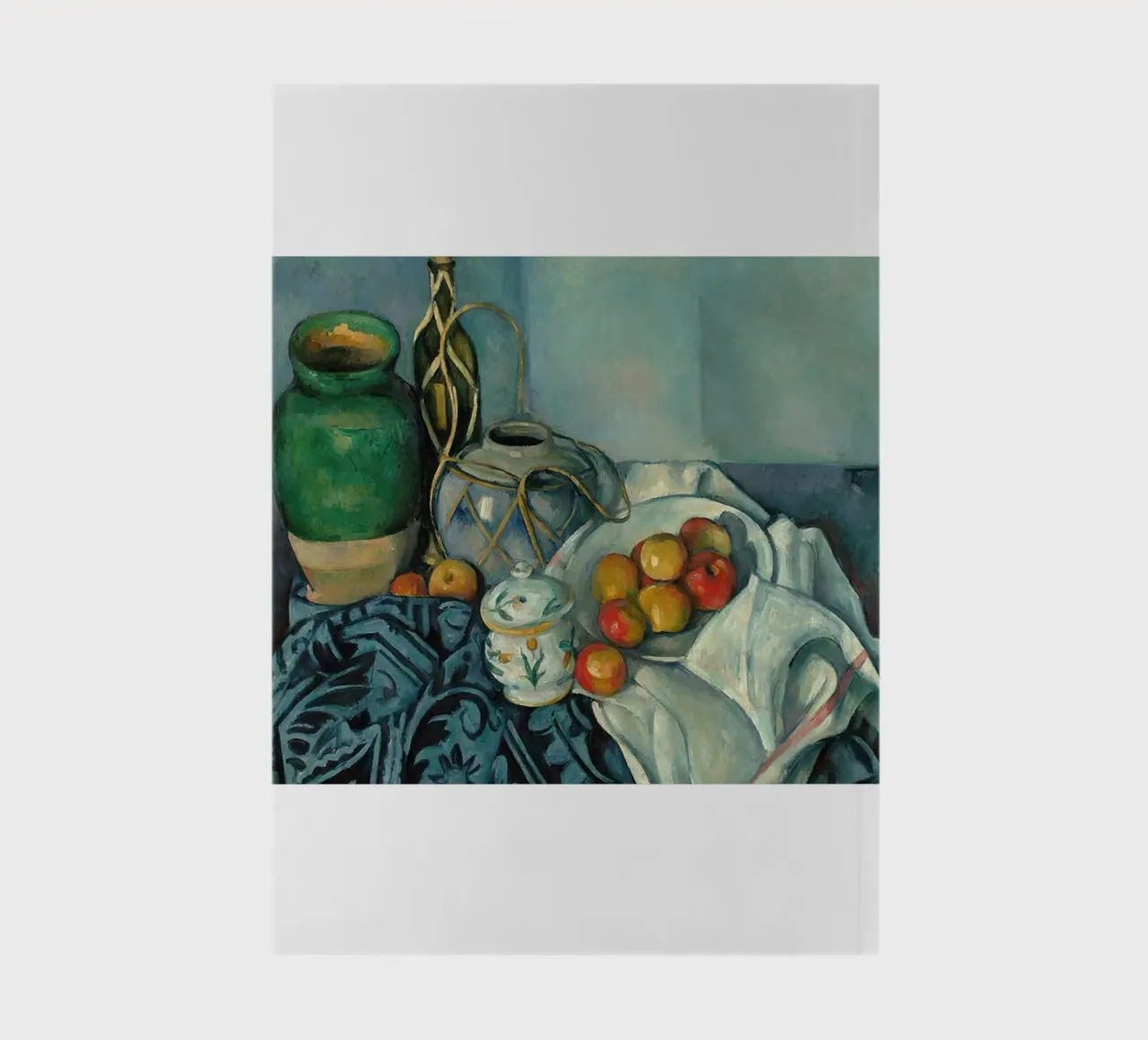 Paul Cezanne Fruit On The Table notebook by WESHH STORE