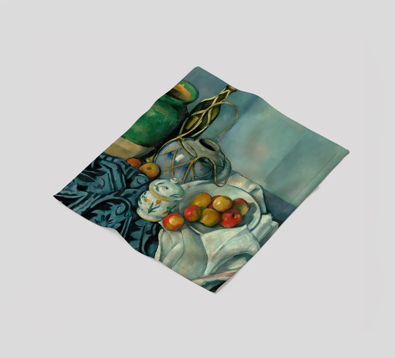 Paul Cezanne Frutta in tavola coperta in pile da WESHH STORE
