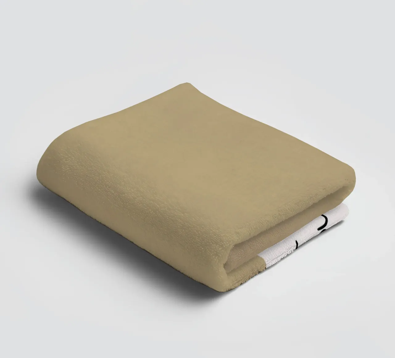 What If It All Works Out? - Optimistic Textured Print towel by NorwesClub