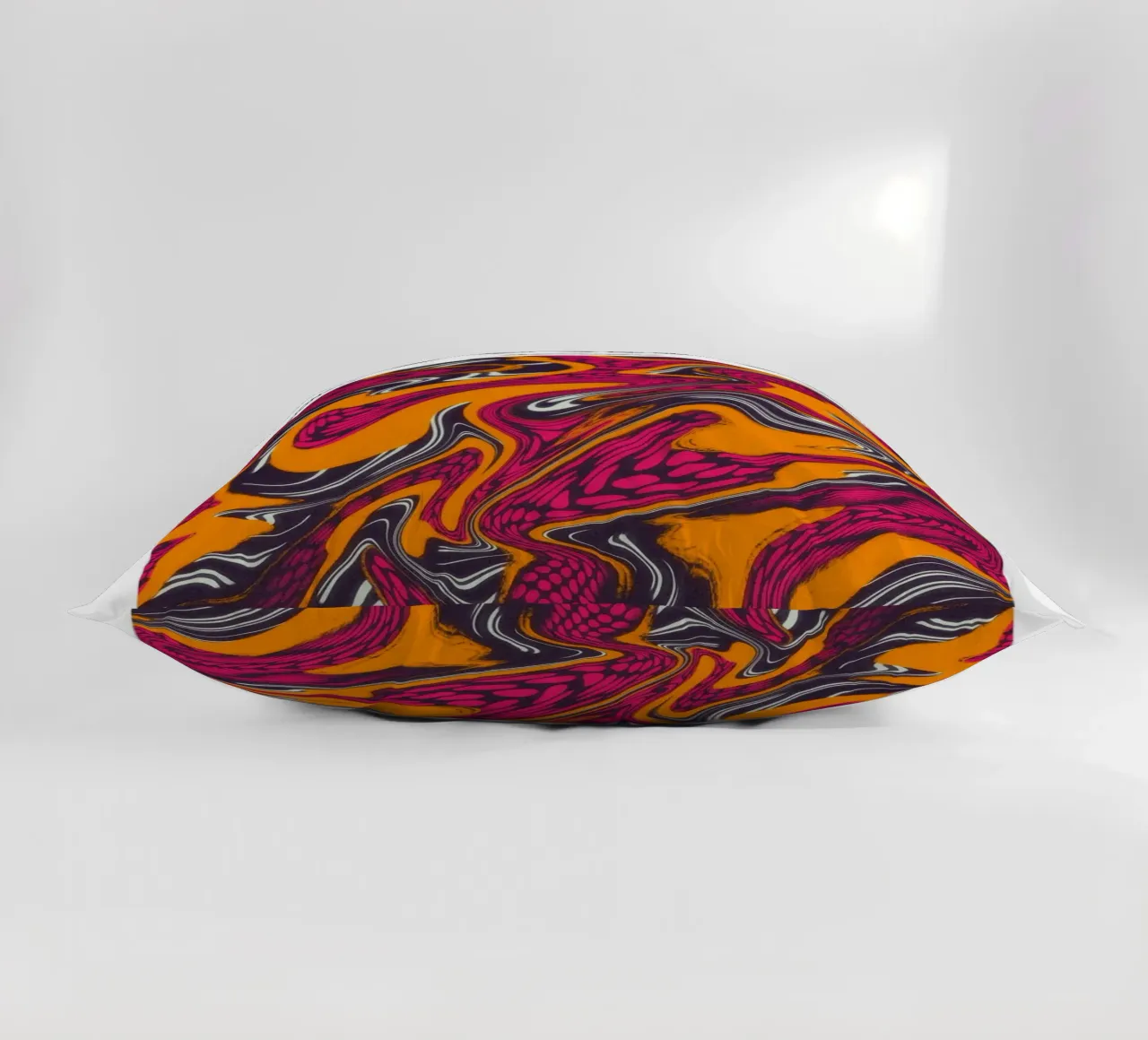 Scorpio Abstract - Psychedelic Zodiac Art Print decorative cushion by NorwesClub