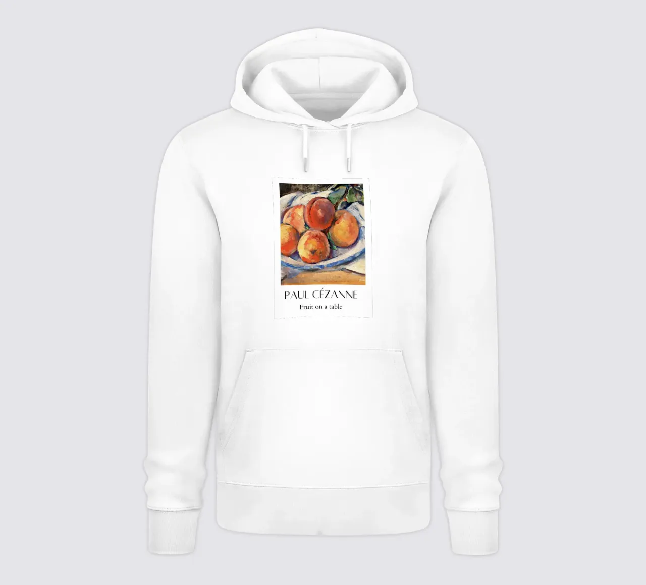 Paul Cezanne Frutti astratti felpa con cappuccio da WESHH STORE
