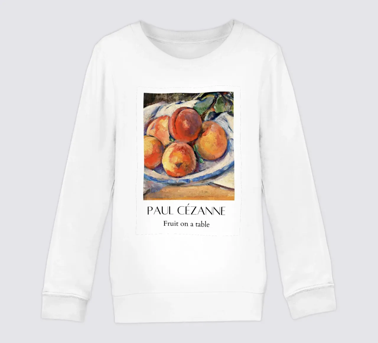 Paul Cezanne Frutti astratti felpa bambino da WESHH STORE