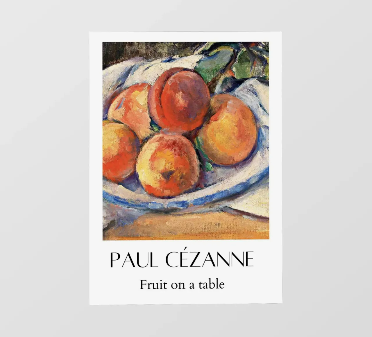 Paul Cezanne Fruits Abstract photo wallpaper by WESHH STORE