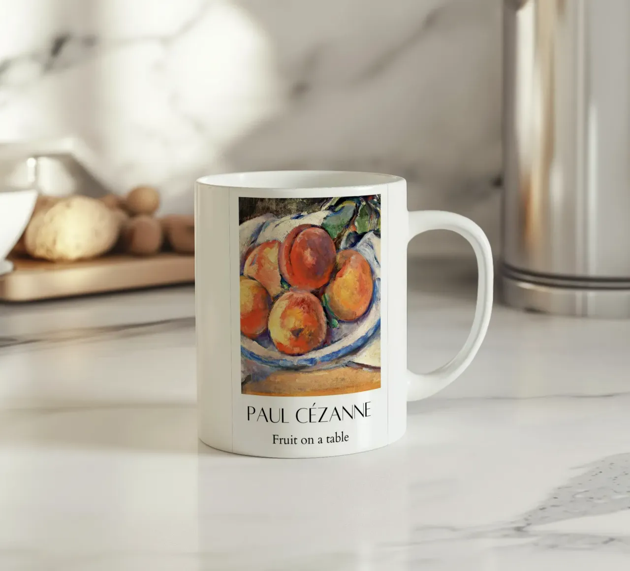 Paul Cezanne Fruits Abstract keramische mok van WESHH STORE
