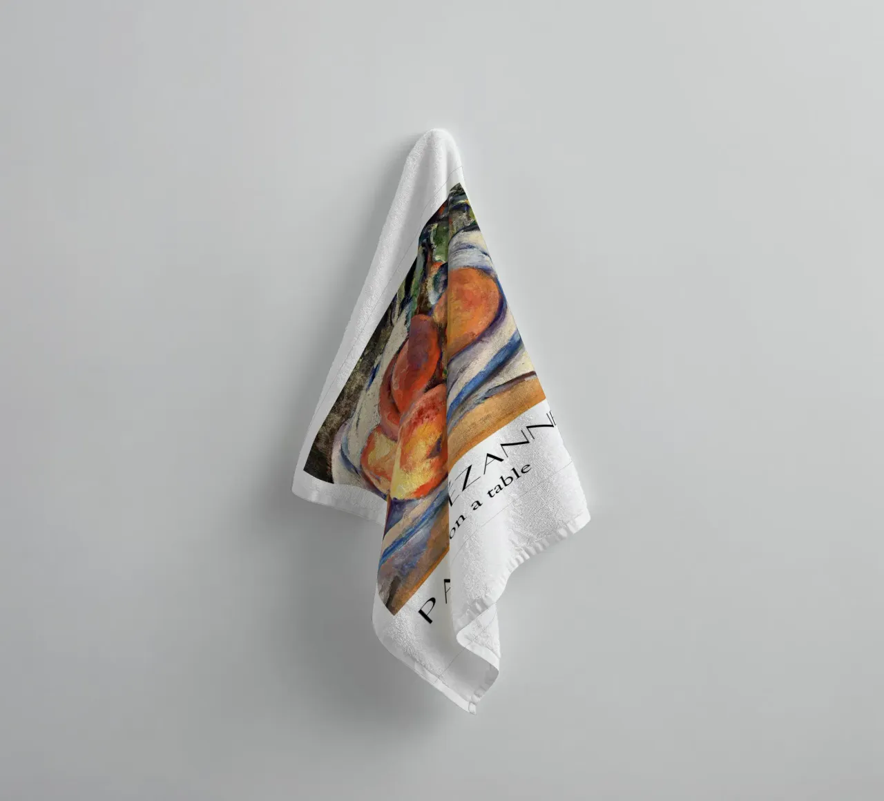 Paul Cezanne Fruits Abstract towel by WESHH STORE