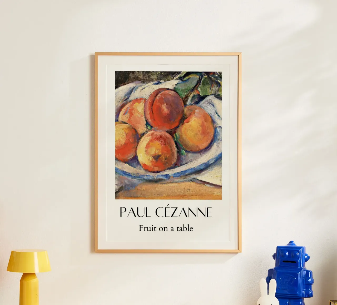 Paul Cezanne Fruits Abstract poster by WESHH STORE