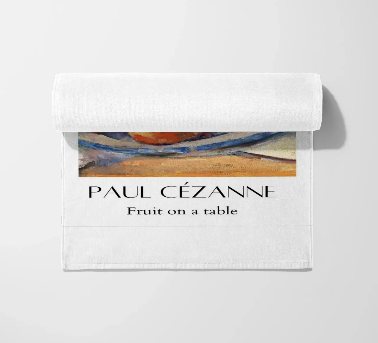 Paul Cezanne Frutti astratti telo mare da WESHH STORE