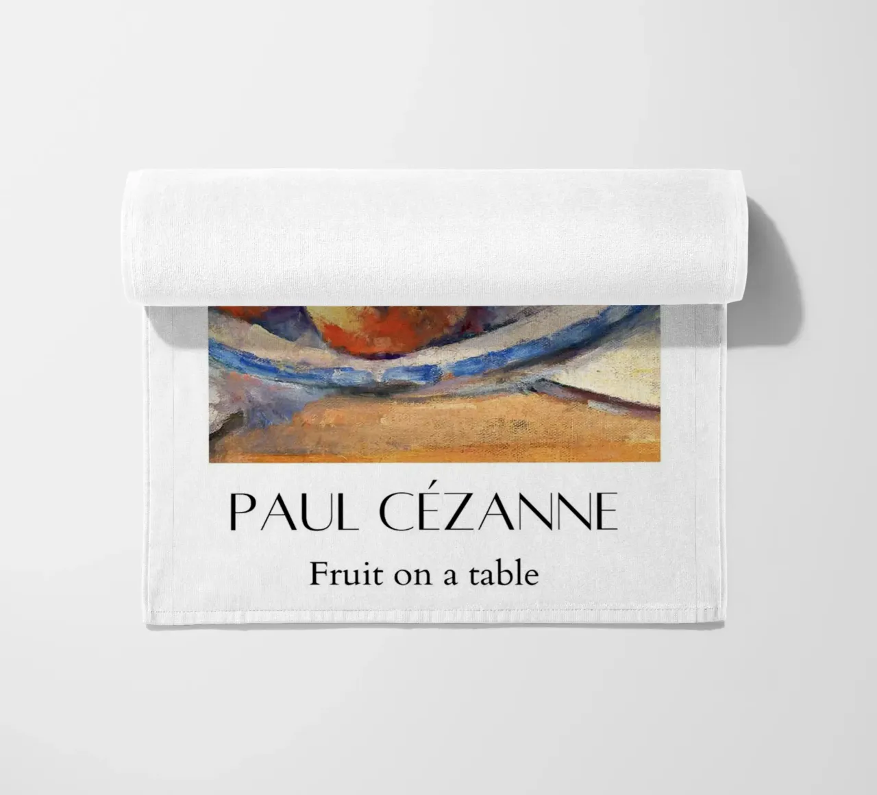 Paul Cezanne Frutti astratti telo mare da WESHH STORE