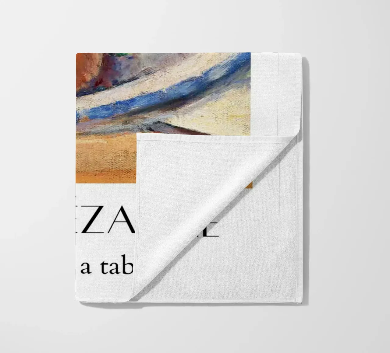 Paul Cezanne Frutti astratti telo mare da WESHH STORE