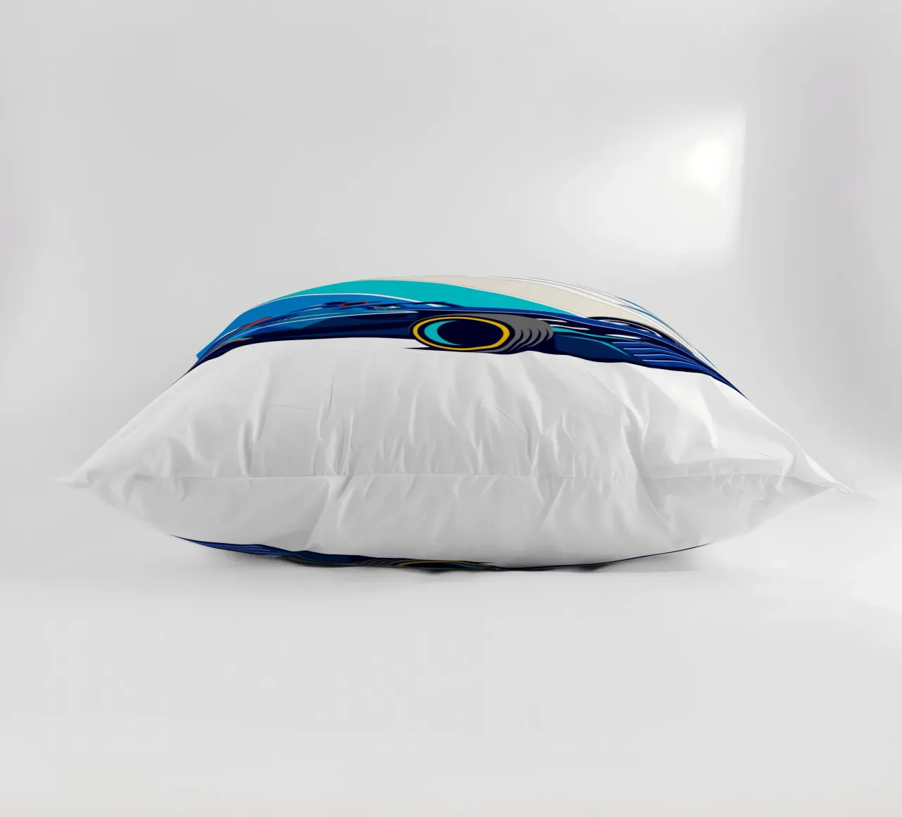 Formula Race Car 23 decorative cushion by Mariel Toigo