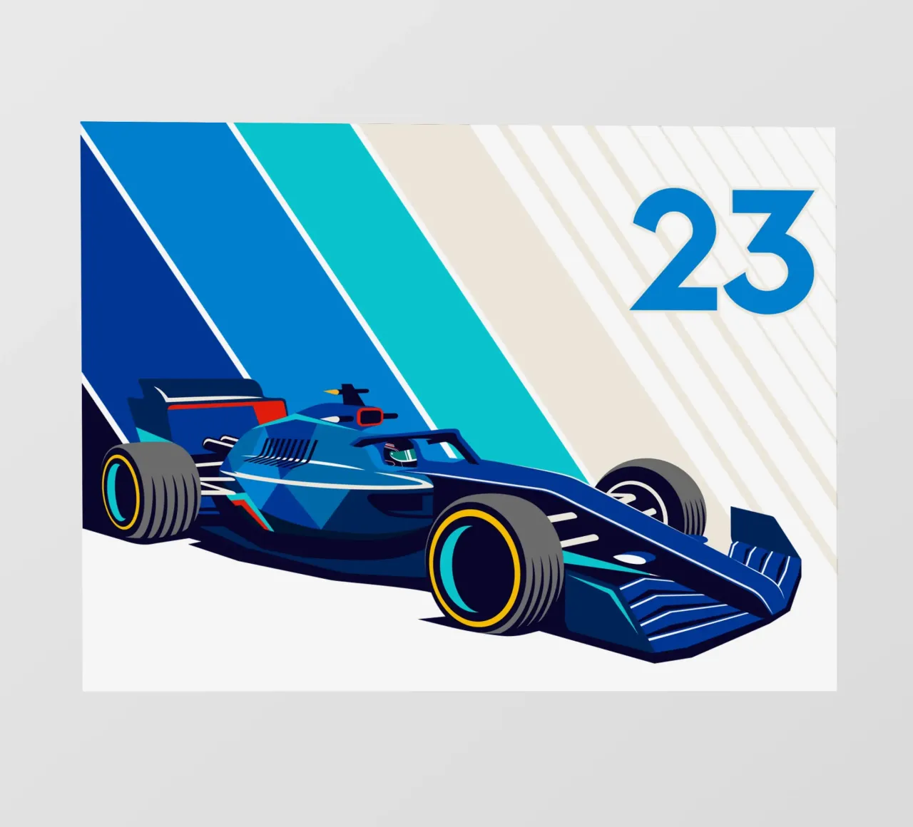 Formula Race Car 23 photo wallpaper by Mariel Toigo