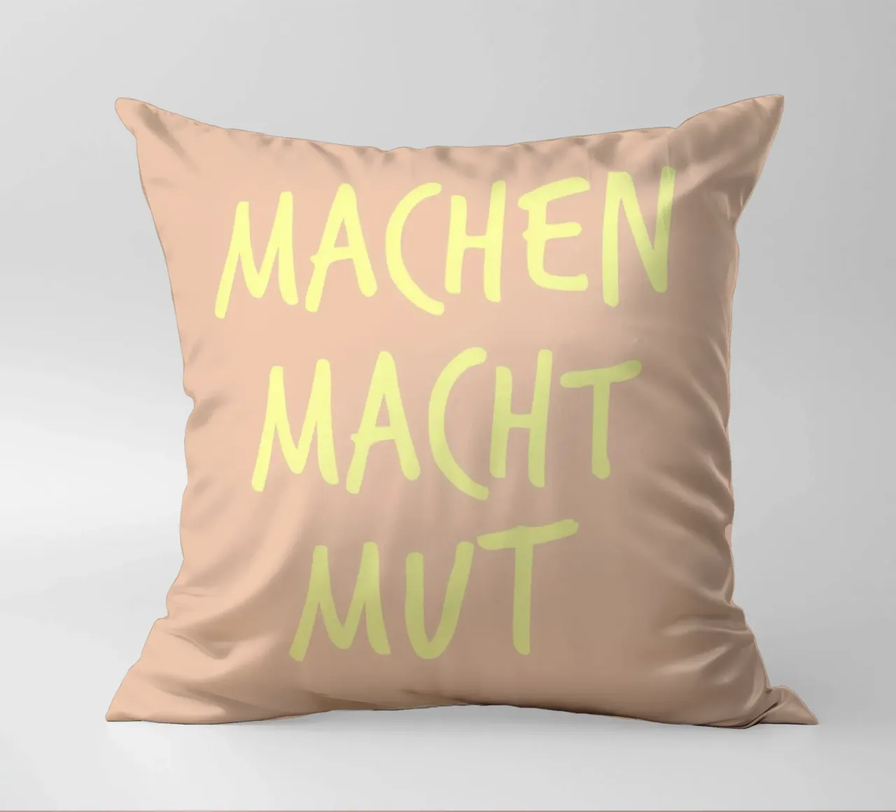 Machen macht Mut. cuscino da FRICKE DESIGN