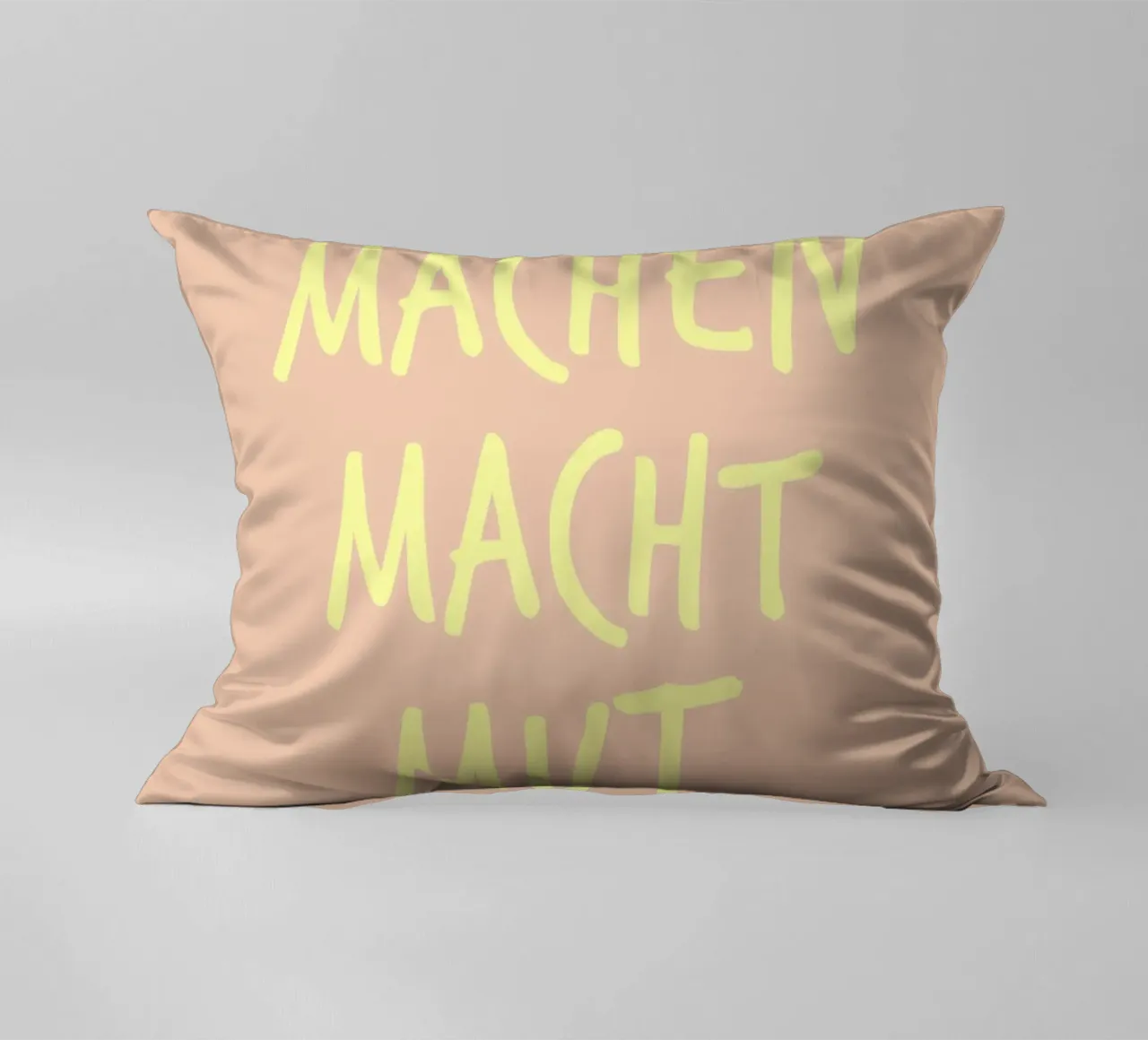 Machen macht Mut. cuscino da FRICKE DESIGN