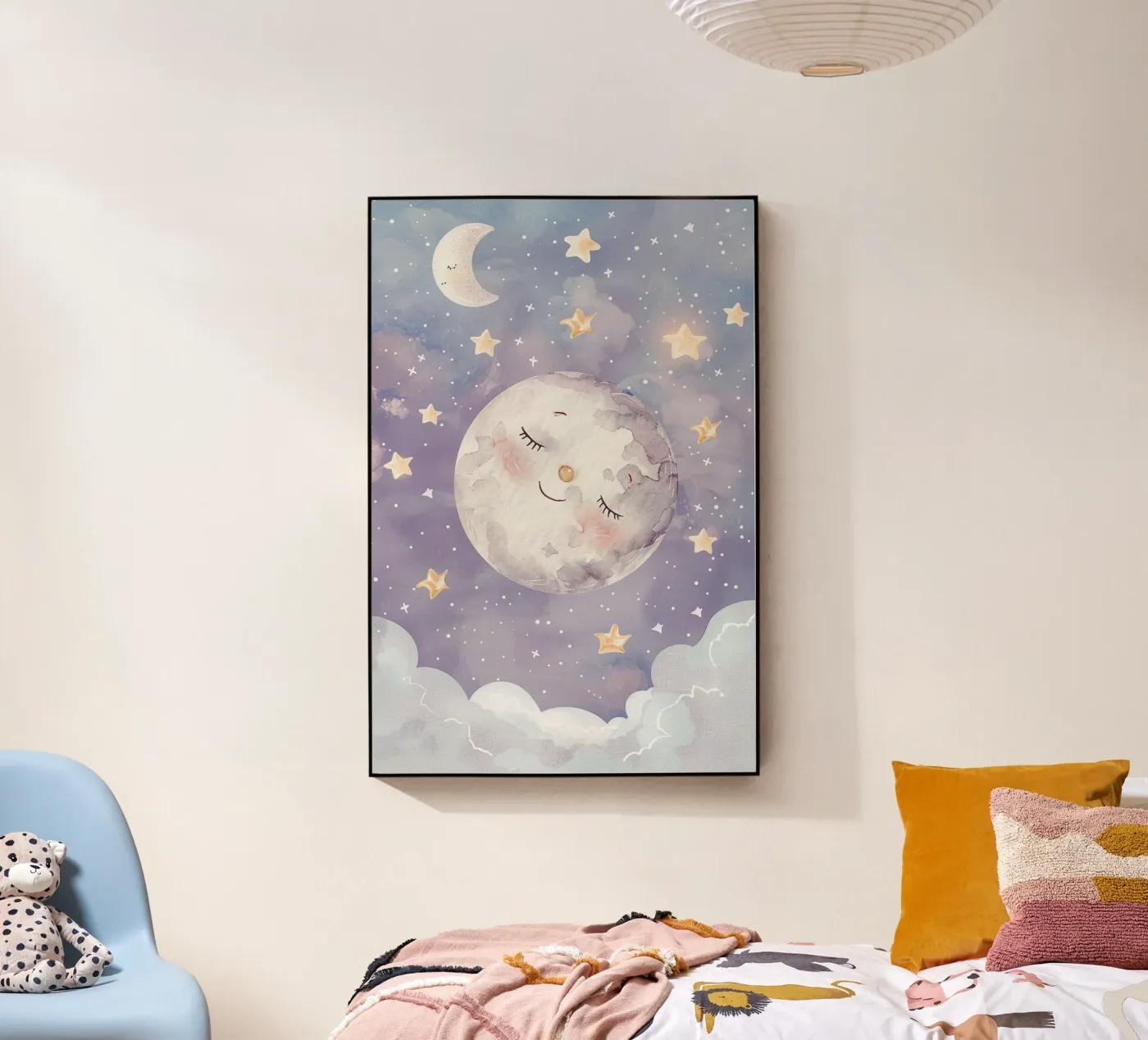 Moonlight Smile Acryl-Glas von wonderfolk