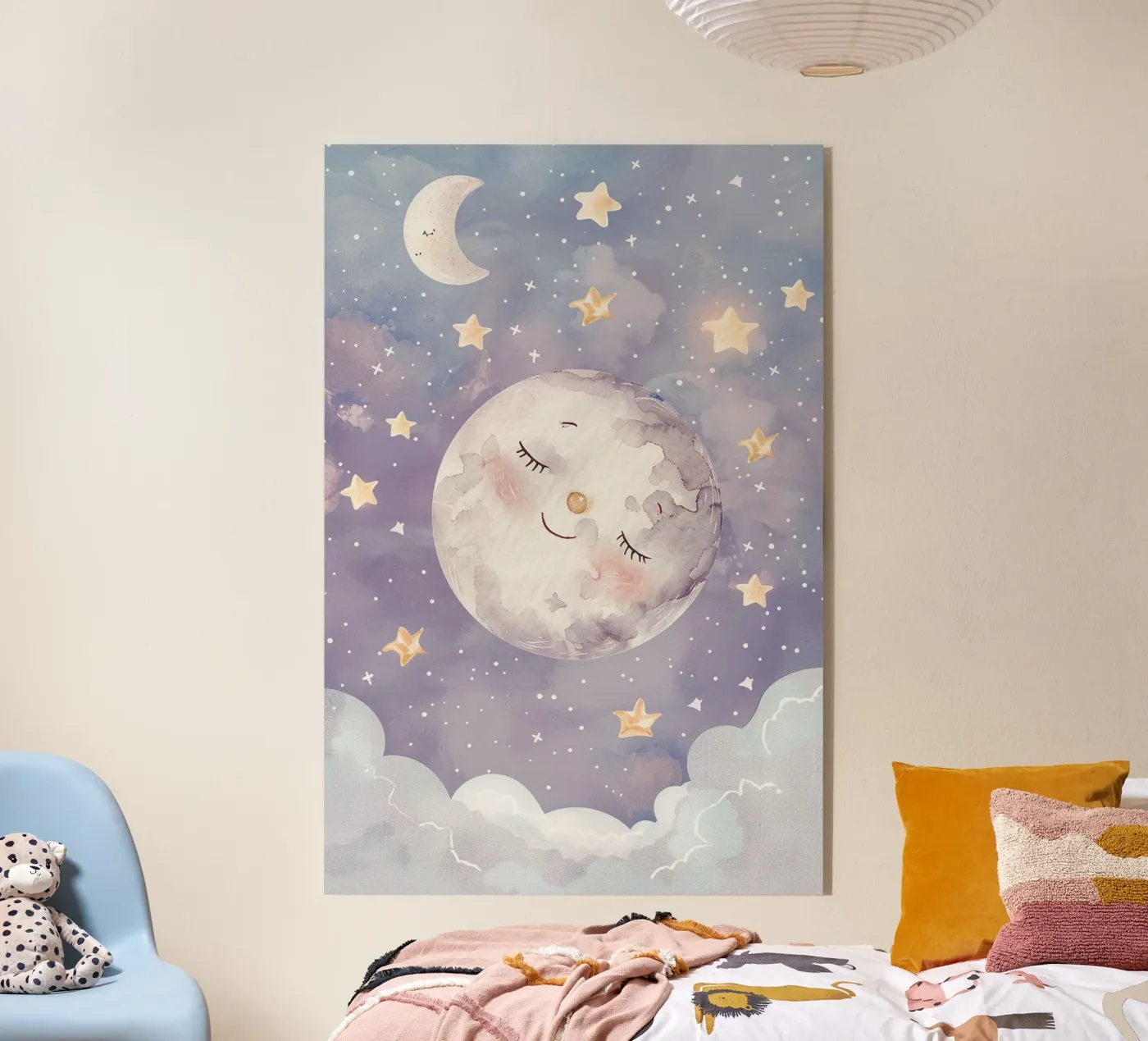 Moonlight Smile Acryl-Glas von wonderfolk