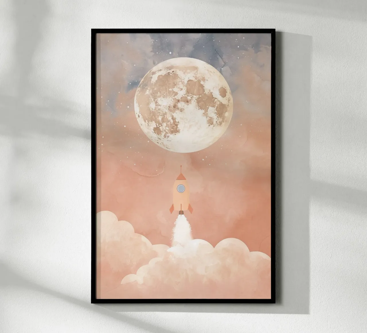 To the Moon! carta hahnemühle da wonderfolk