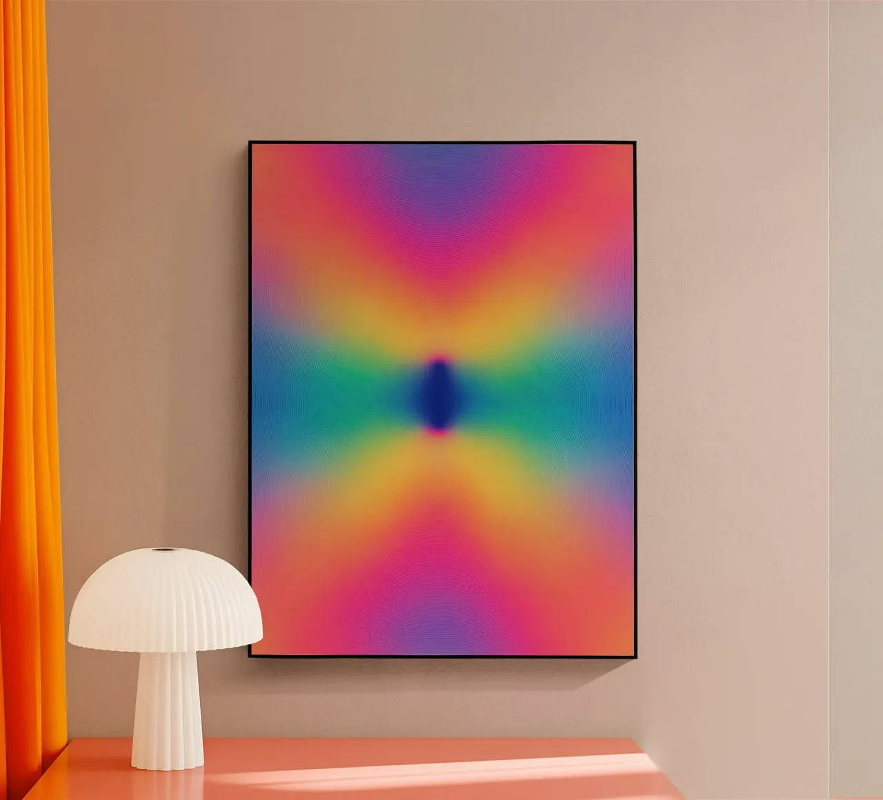 El comienzo de algo | Big Bang psicodélico metacrilato de Autofocus