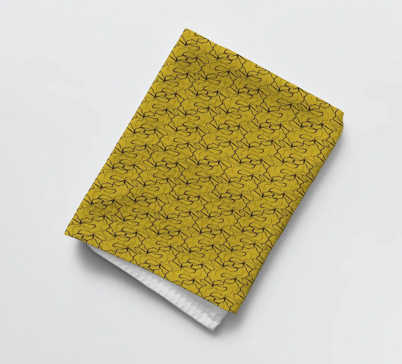 Roots in the air / My garden 2 tea towel by Carrot & Soul