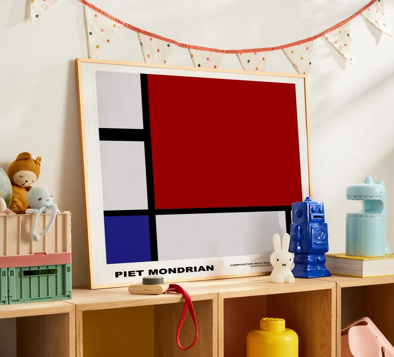 Composition Rouge Bleu Jaune, 1930 hahnemühle de Turner Kyle