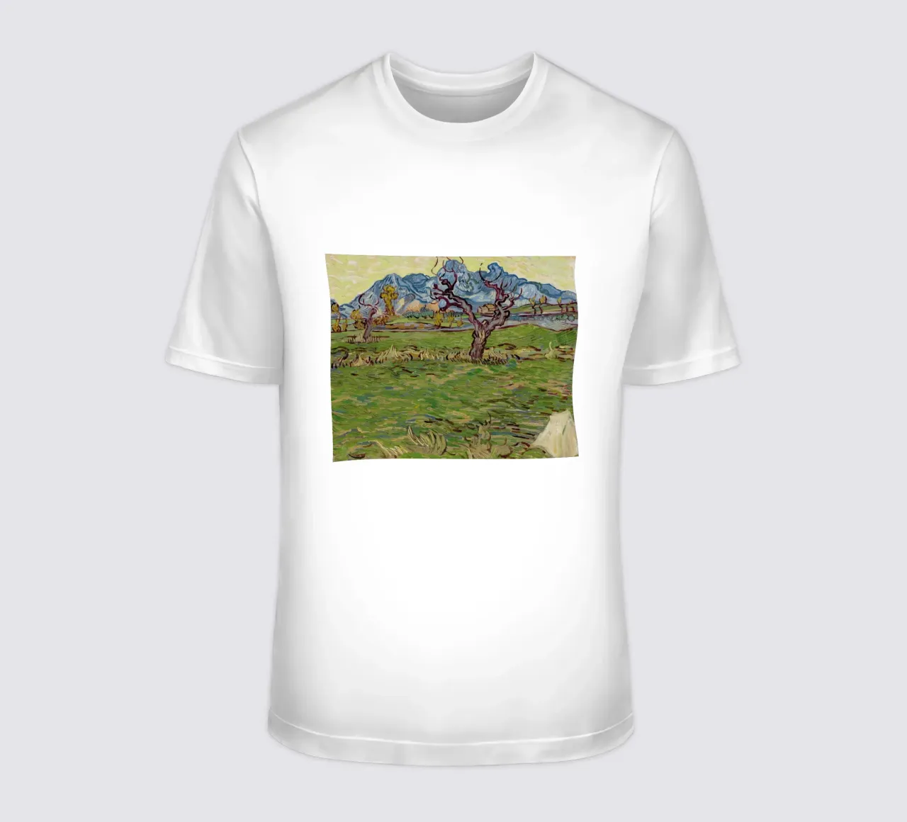 gli ulivi torcono i loro rami t-shirt da cloud shop