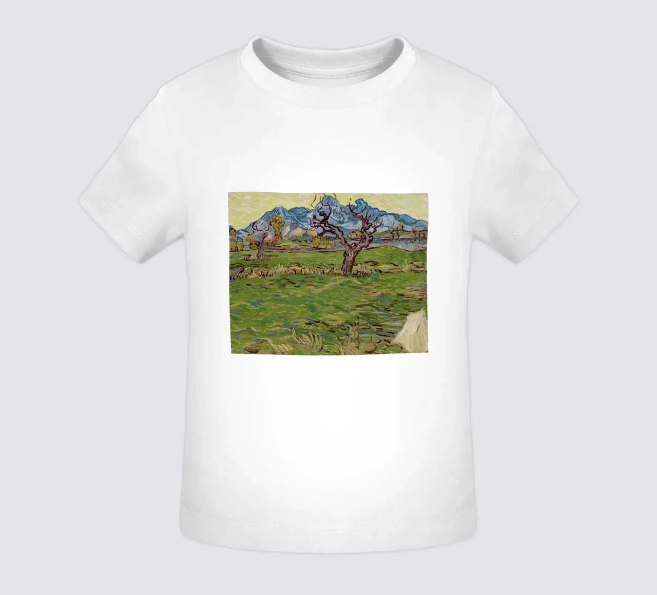 the olive trees twist their branches baby t-shirt by cloud shop