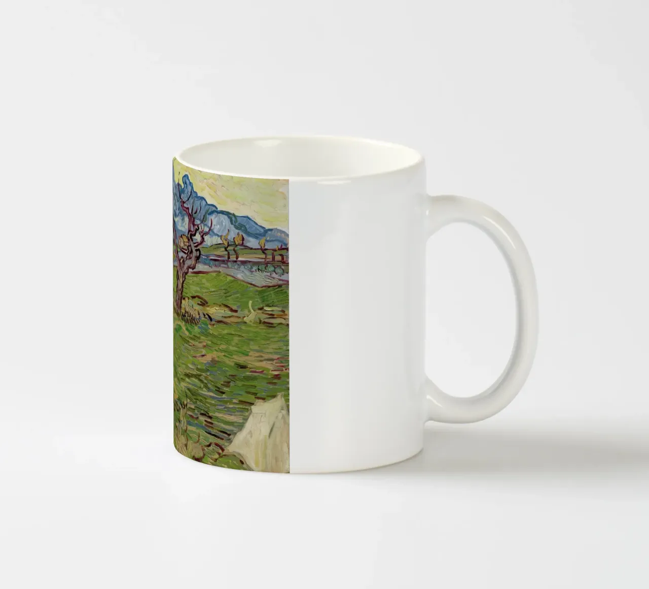 gli ulivi torcono i loro rami tazza in ceramica da cloud shop
