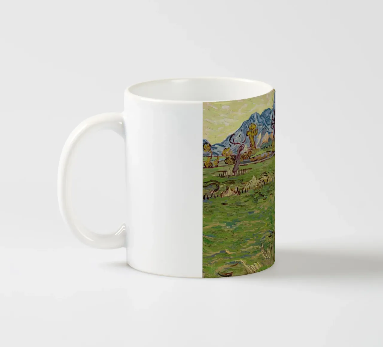 gli ulivi torcono i loro rami tazza in ceramica da cloud shop