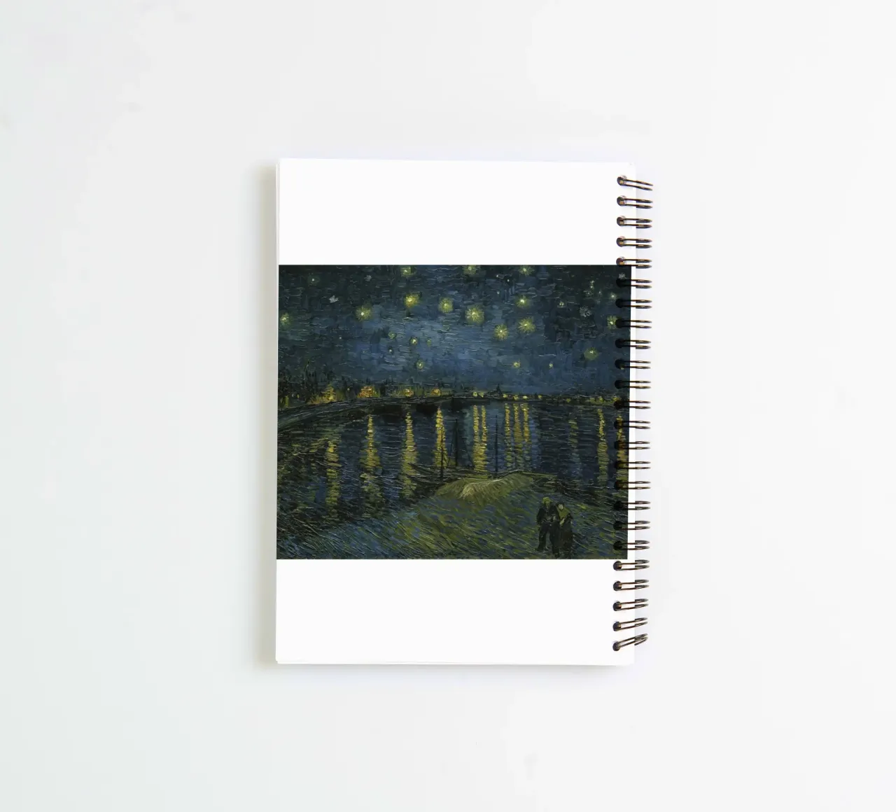 night star cityscape illumination spiral notebook by cloud shop