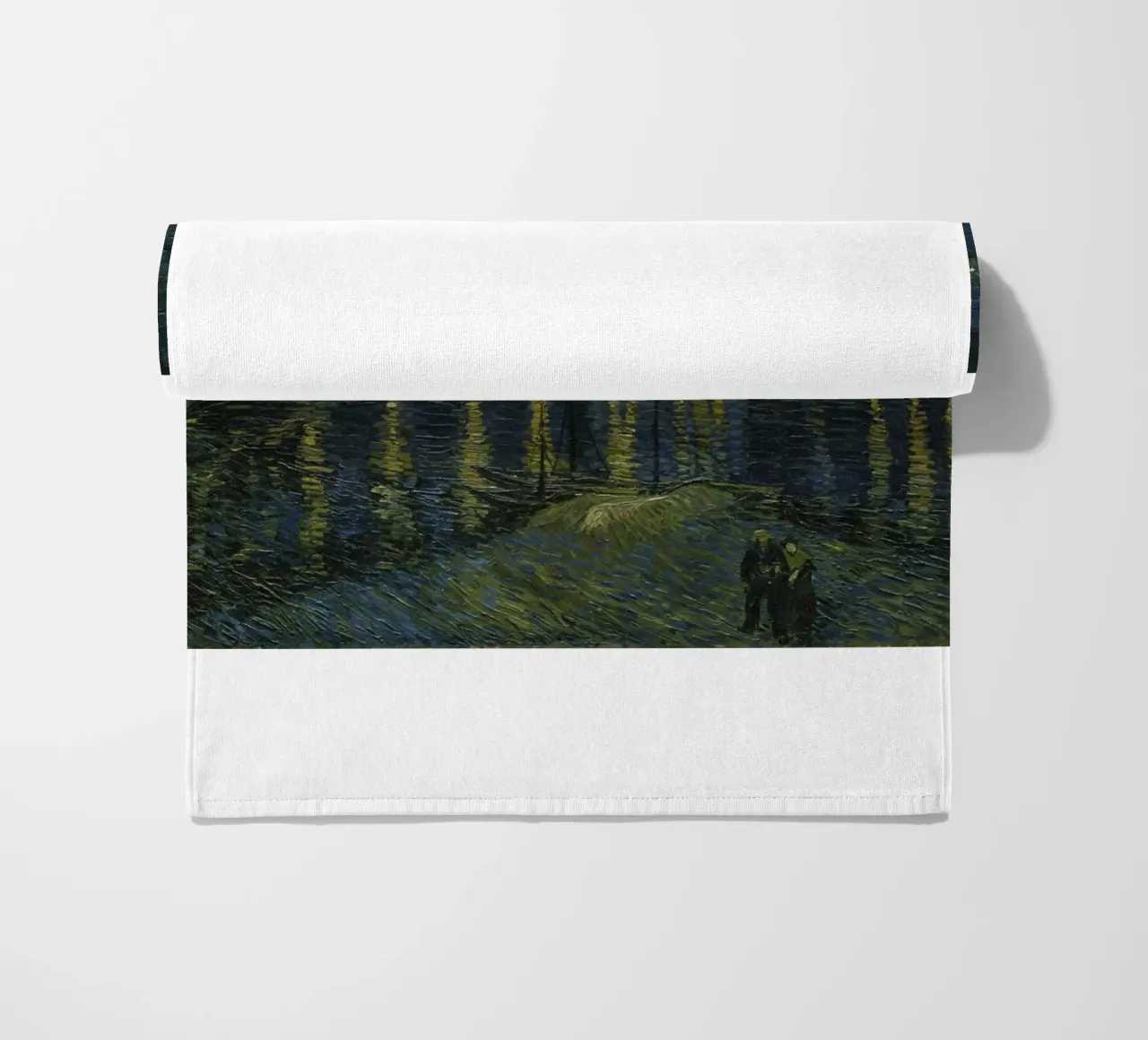 night star cityscape illumination beach towel by cloud shop
