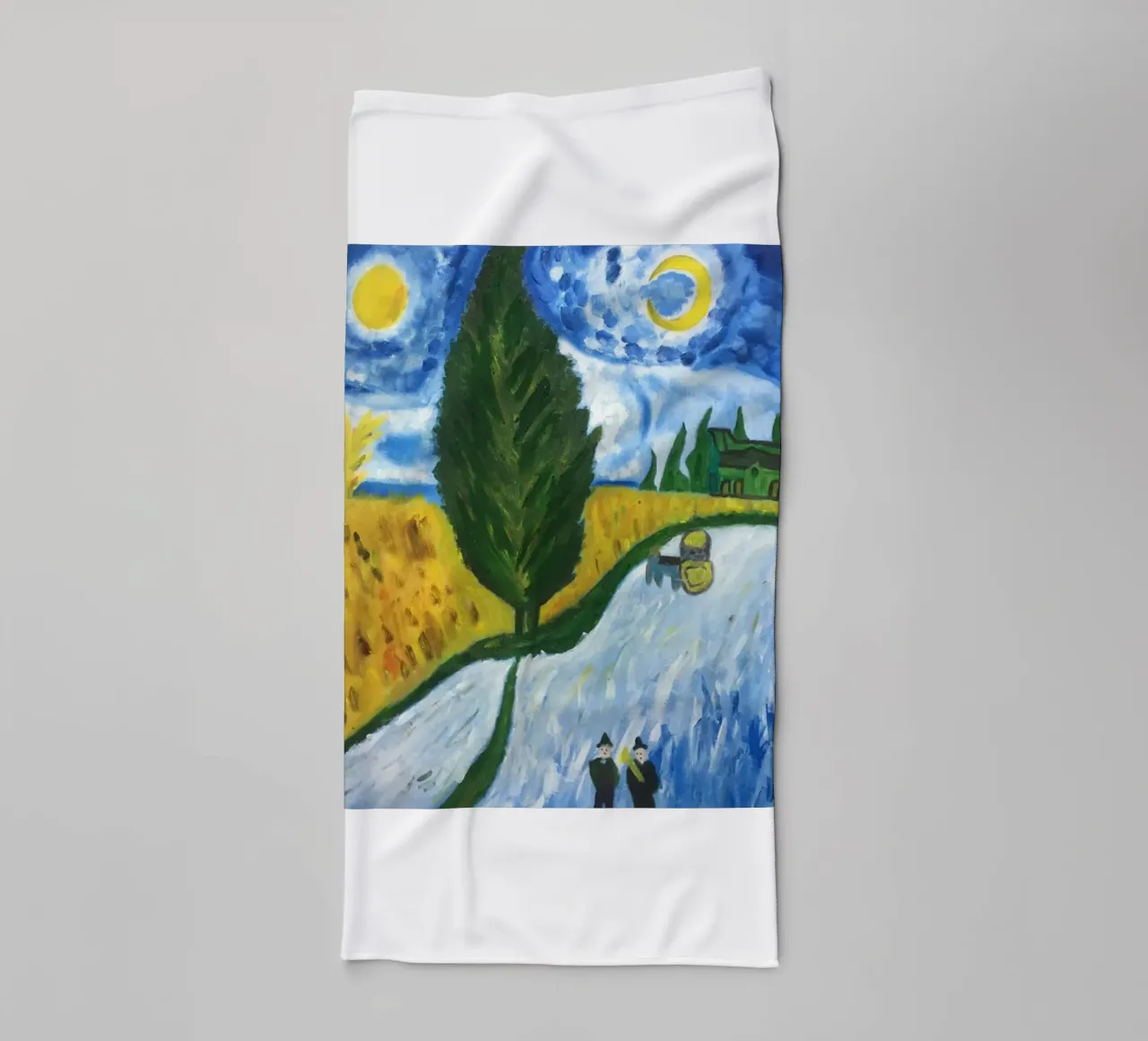 rural people's goals towel by cloud shop