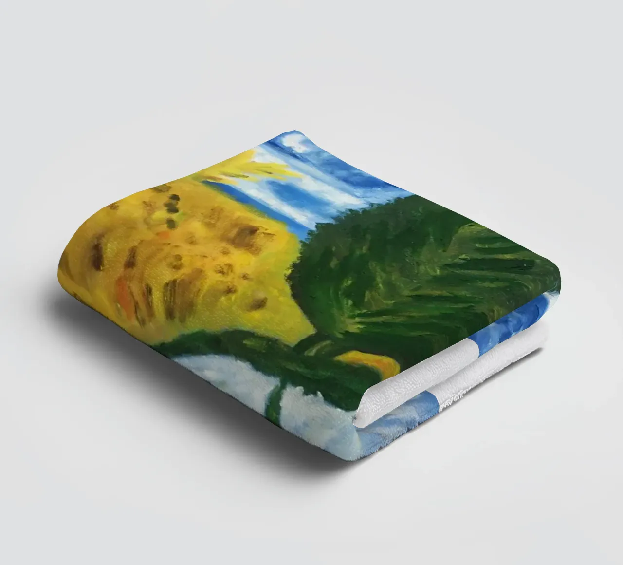 rural people's goals towel by cloud shop