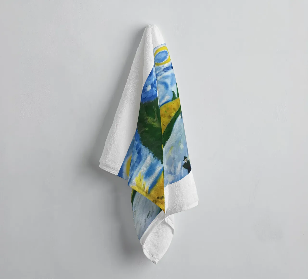 rural people's goals towel by cloud shop
