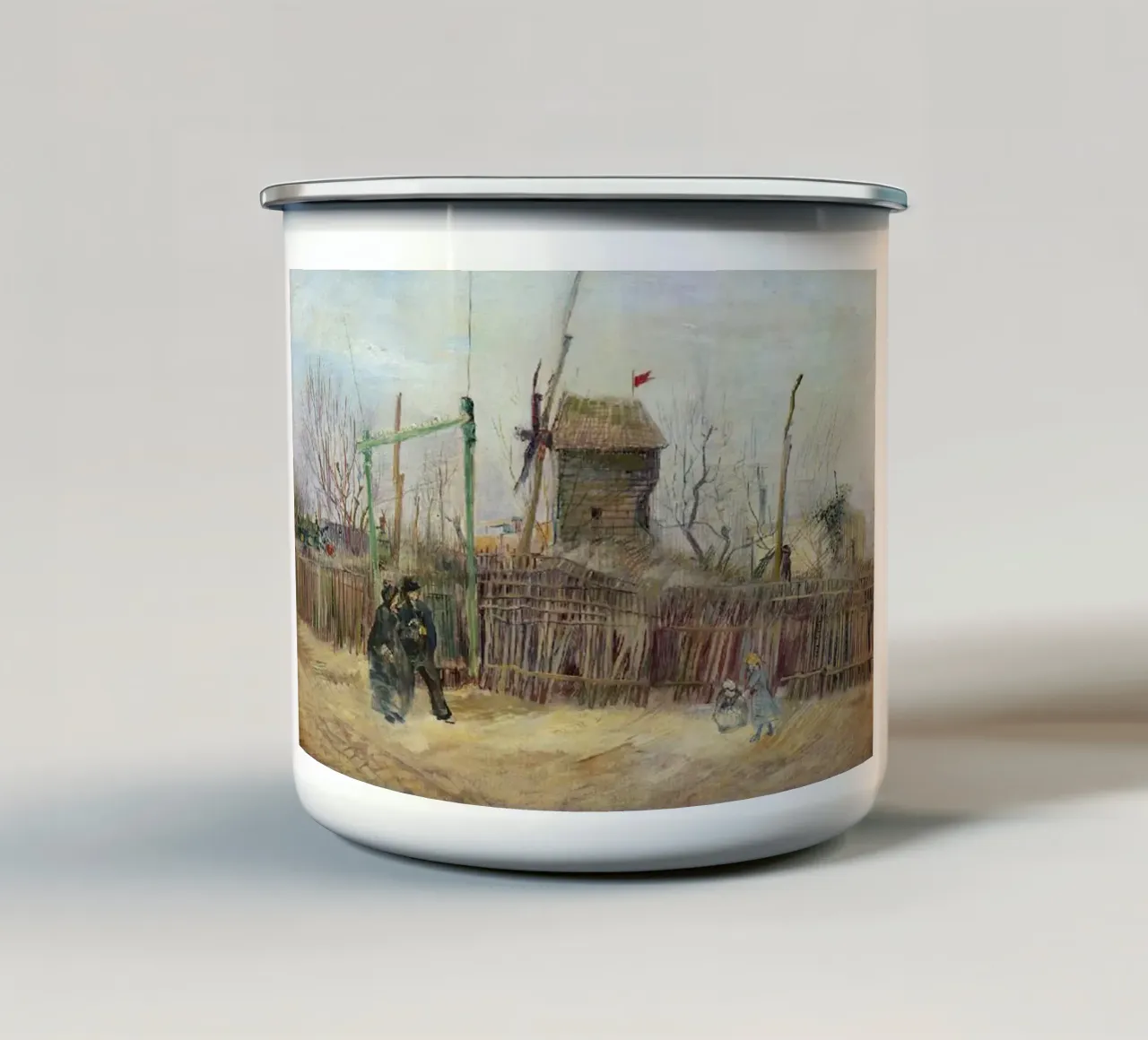 Villaggio della siccità tazza in smalto da cloud shop