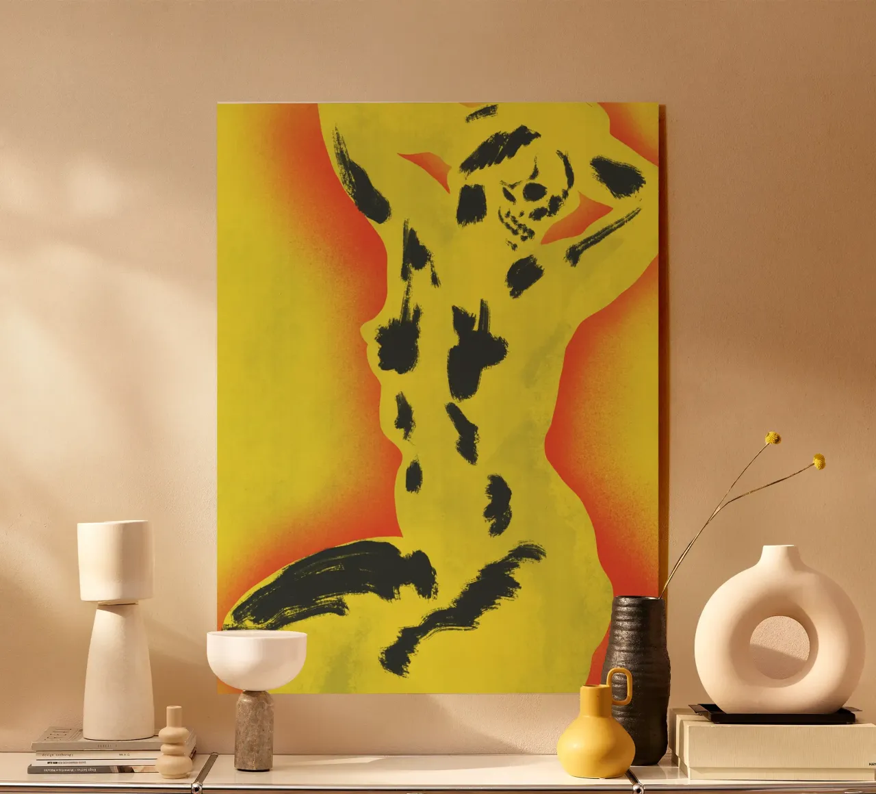Giant 02 acrylic glass by Little Dean