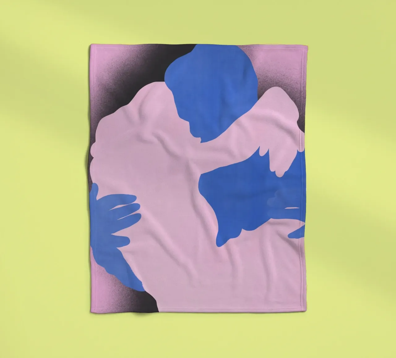 Romanticismo minimo coperta in pile da Little Dean