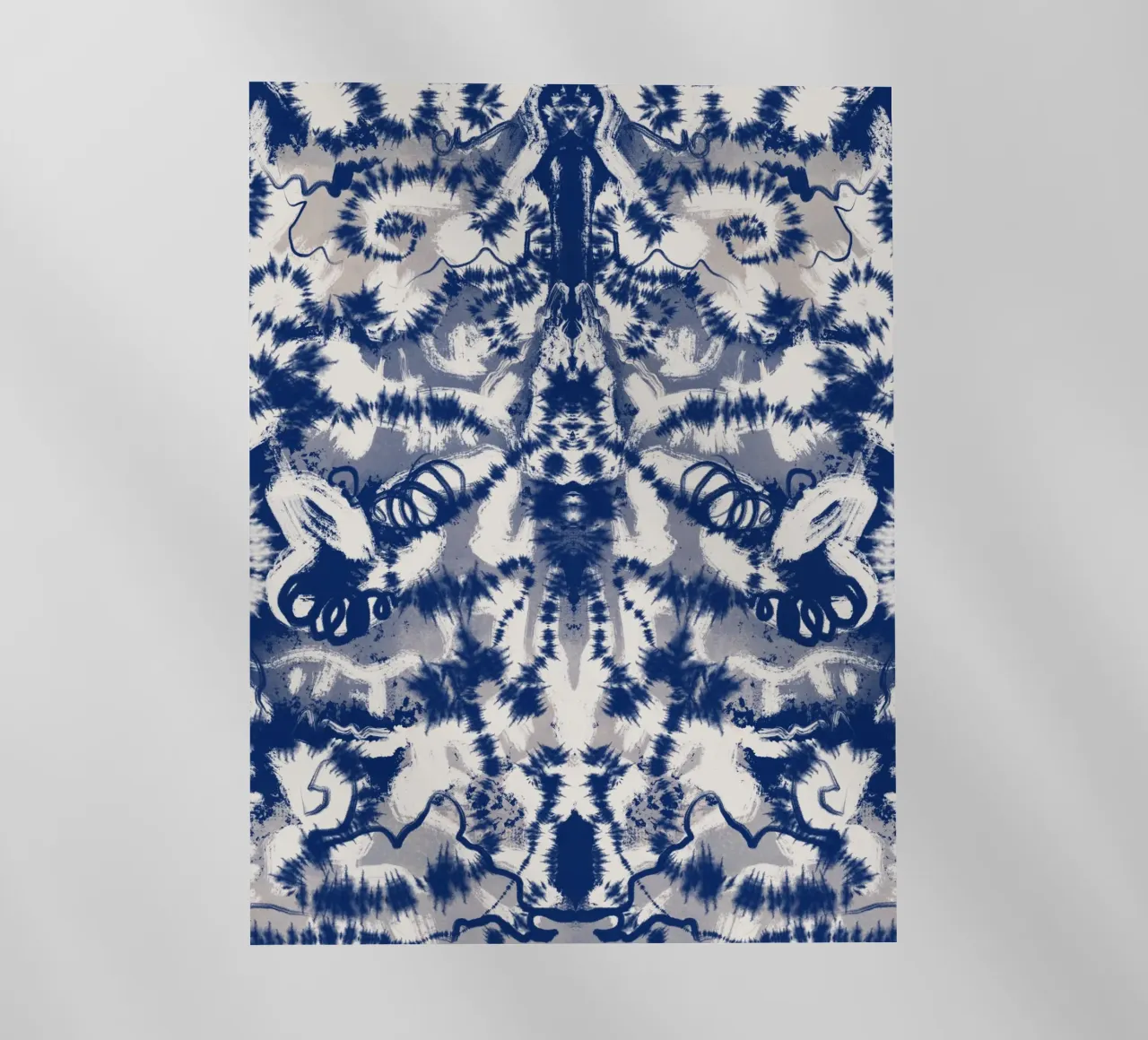 Cina blu rorschach 05 pellicola backlit da Little Dean