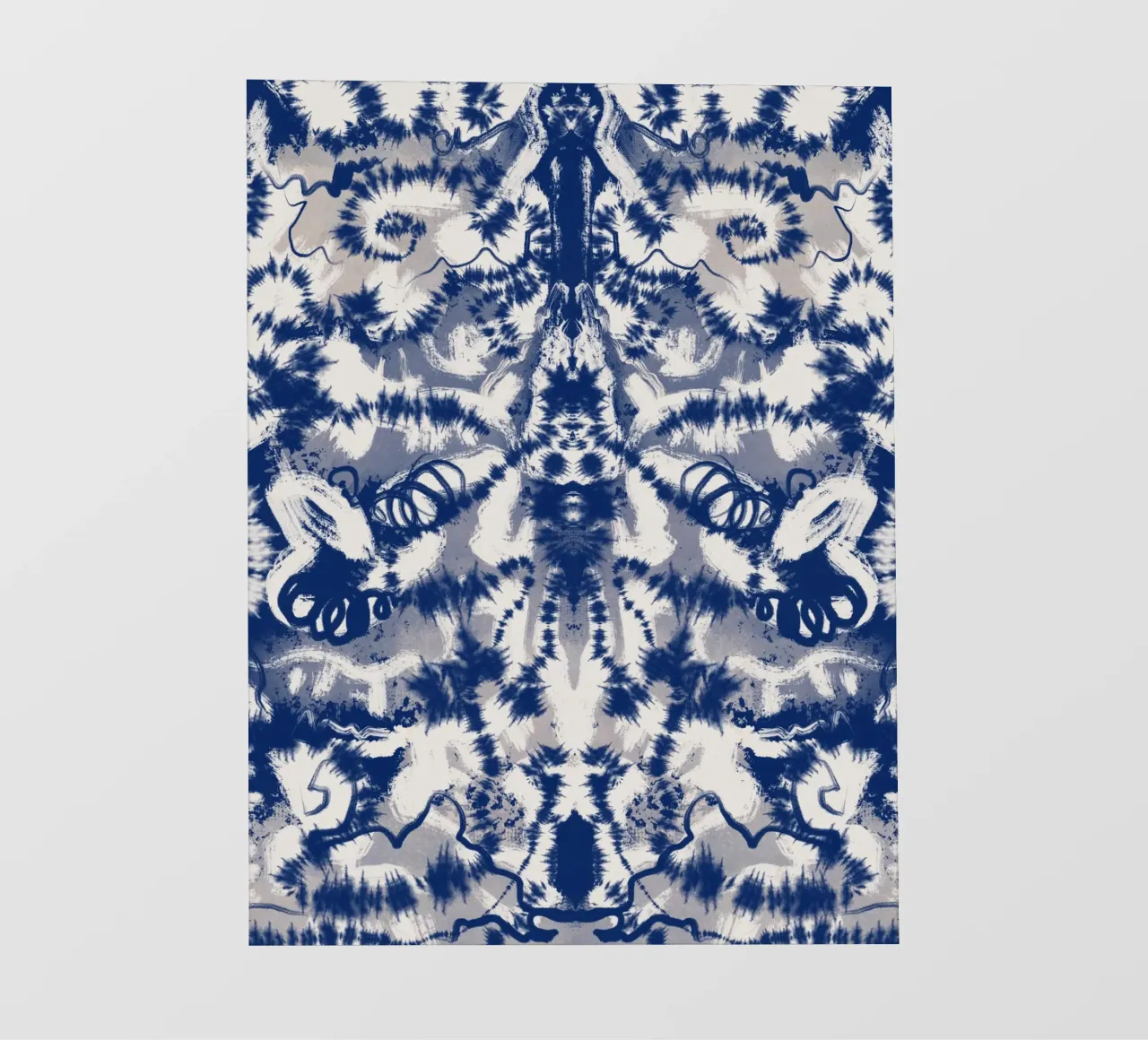 Cina blu rorschach 05 pellicola backlit da Little Dean