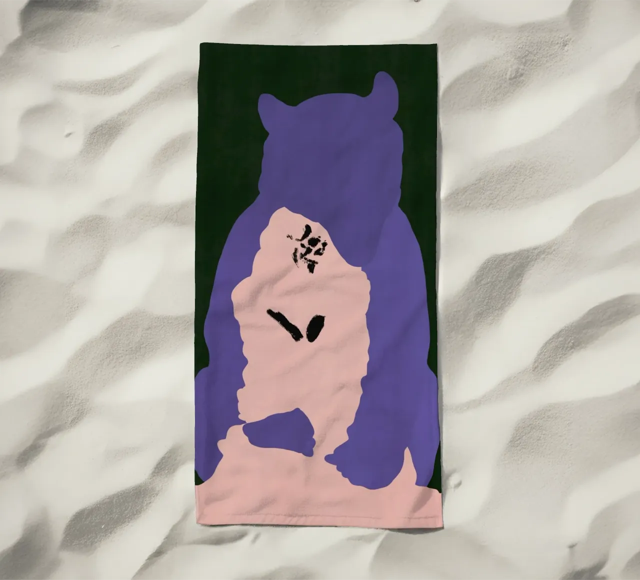 Abbraccio dell'orso telo mare da Little Dean