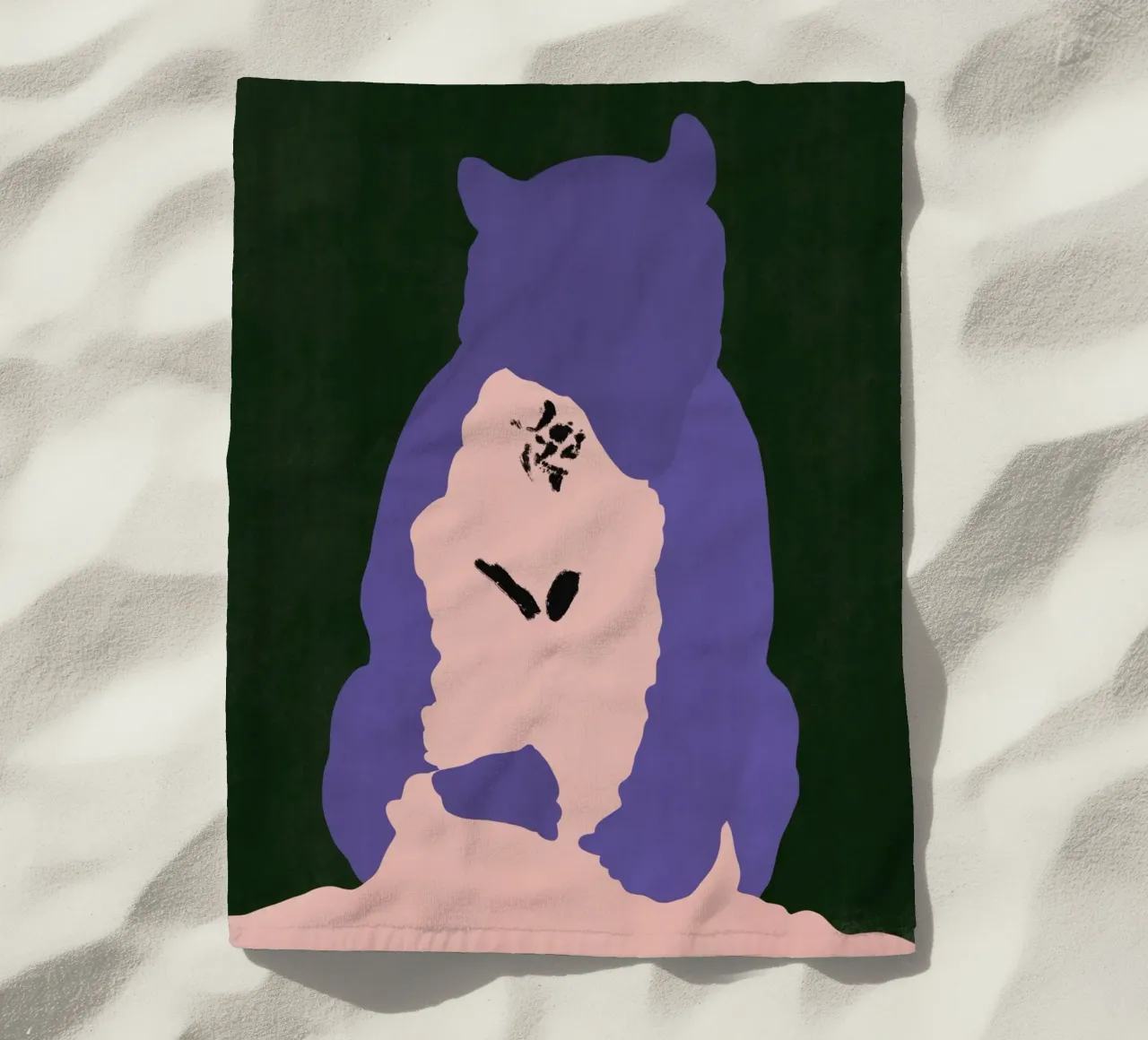 Abbraccio dell'orso telo mare da Little Dean